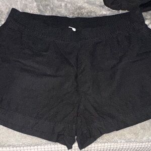 Women's Black Shorts